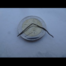 Das Drahtstück, das am Morgen gleich für zwei Löcher im Schlauch sorgte